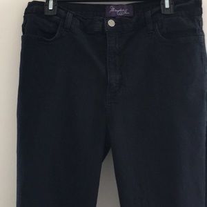NYDJ Deep Navy Blue Jeans